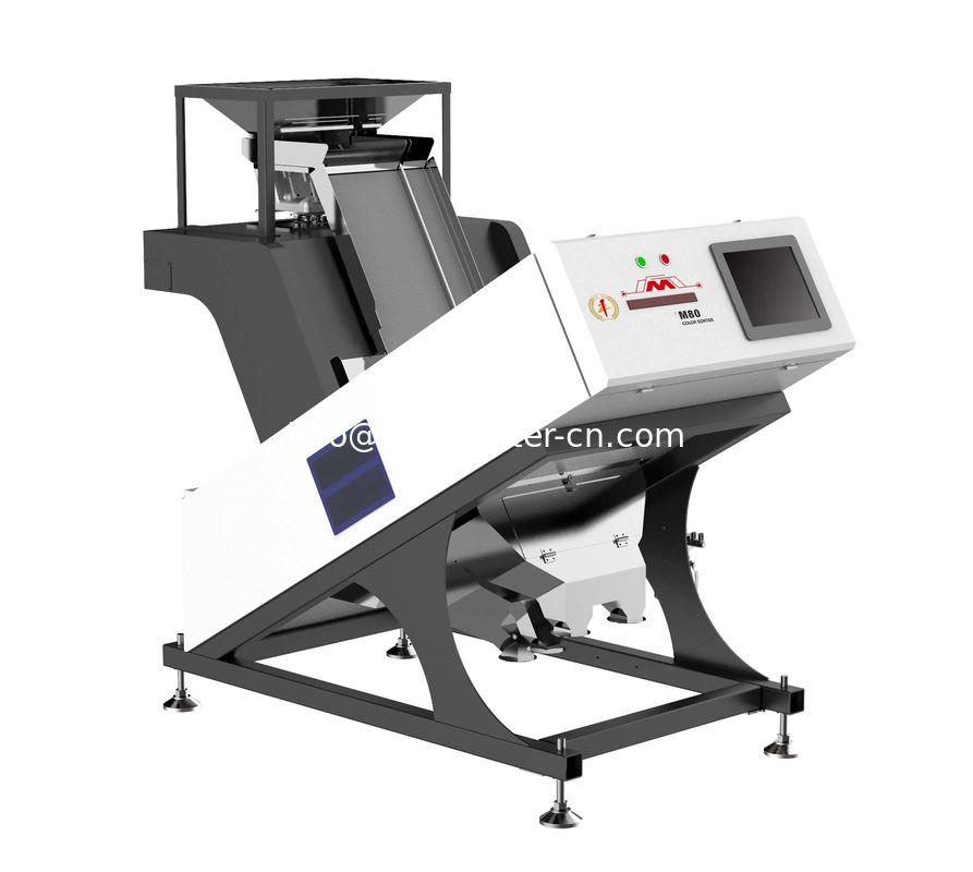 Model M80,80 channels, small color sorting machine from China,quick investment return